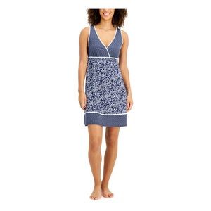charter club printed chemise nightgown